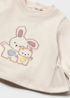 T-shirt Bimba Malva 2083/74 by MAYORAL