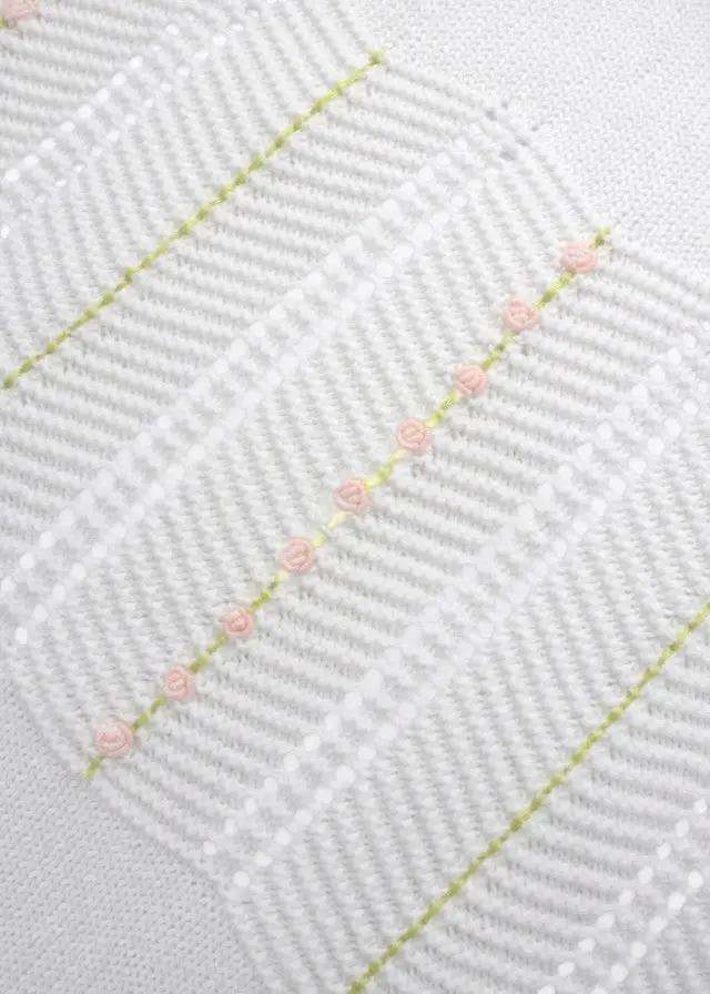 Coperta Neonata Bianco FEDERICA/CO by PICCOLA GIUGGIOLA