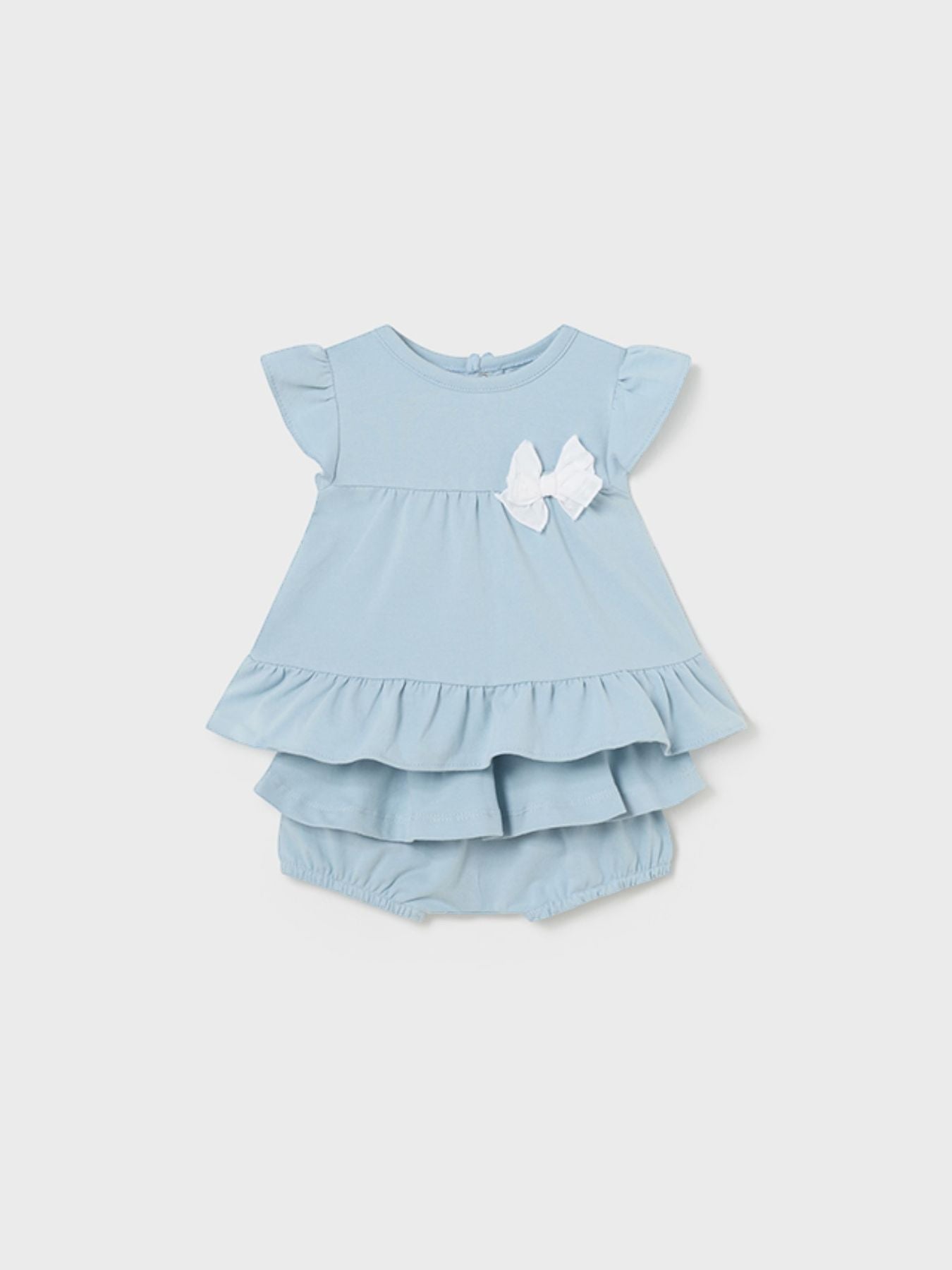 Comp 4 pezzi corto Bimba CIELO 1611 -  NANU' BABY