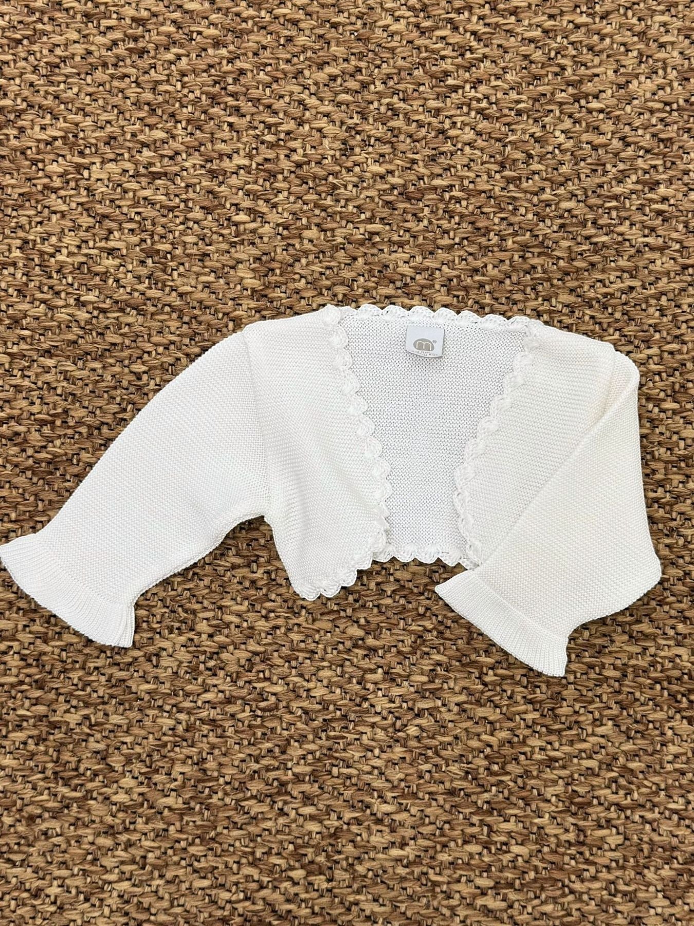 Giacchina Bimba VANIGLIA EM83445 -  NANU' BABY