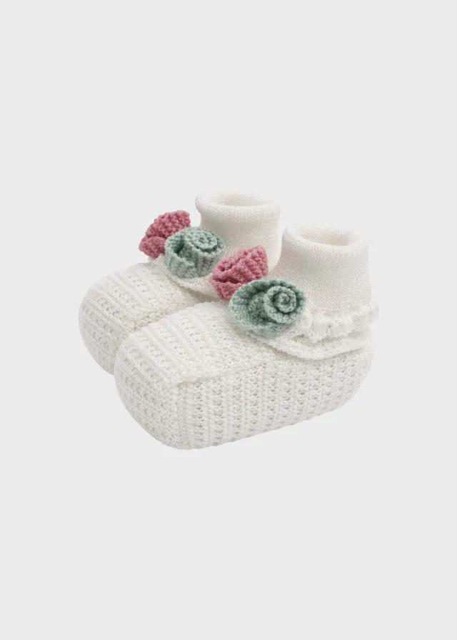 Babbucce Neonata Beige EK17S by MARLU'
