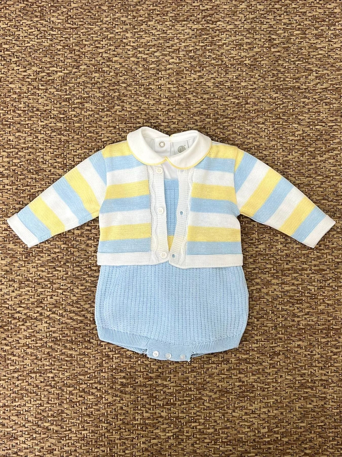 Completo doppio colore Bimbo CIELO EP5131 -  NANU' BABY
