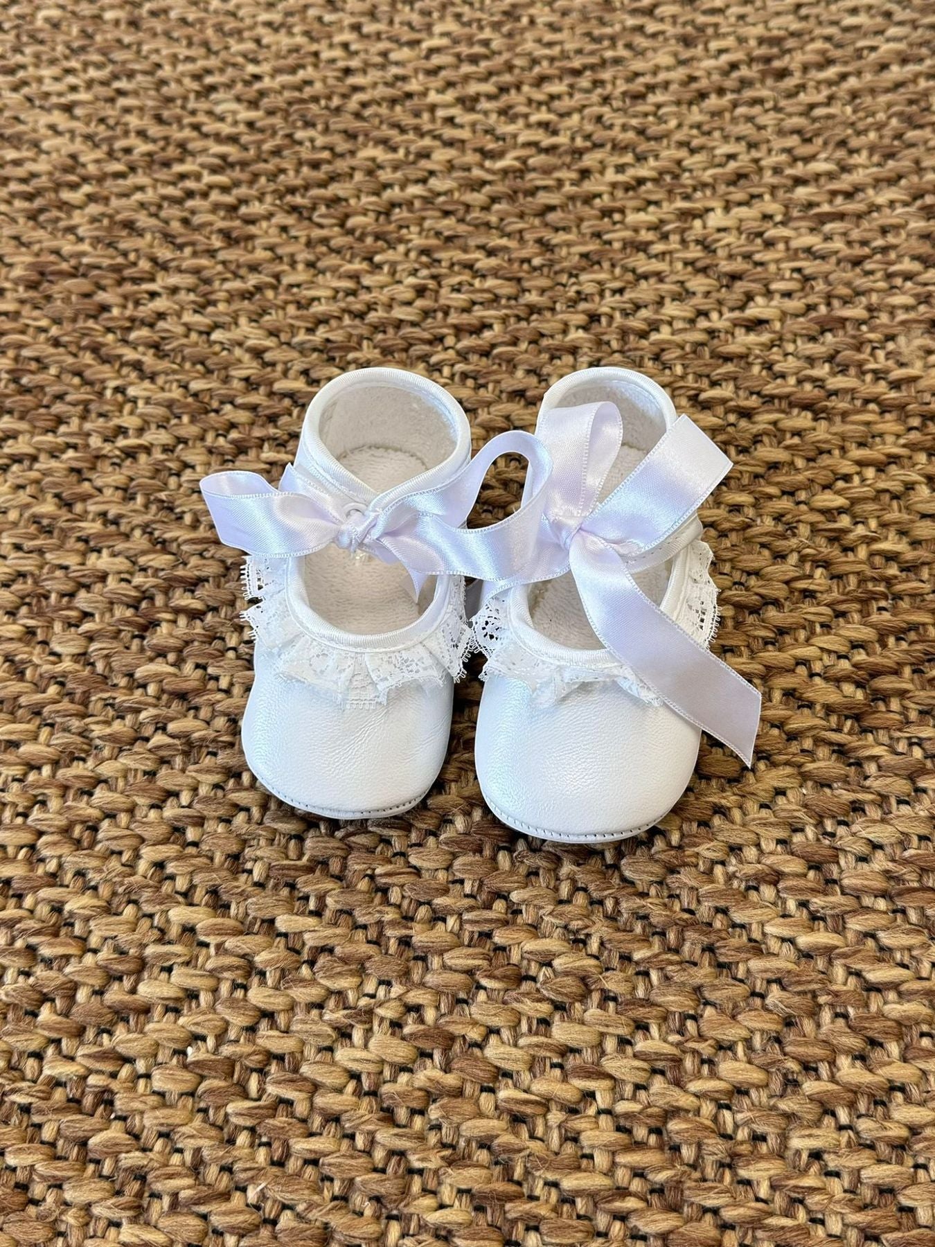 Ballerina Pizzo Bimba BEIGE 7025 -  NANU' BABY