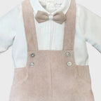 Completo Cerimonia Bimbo Beige 1/6417-B by PONTO POR PONTO