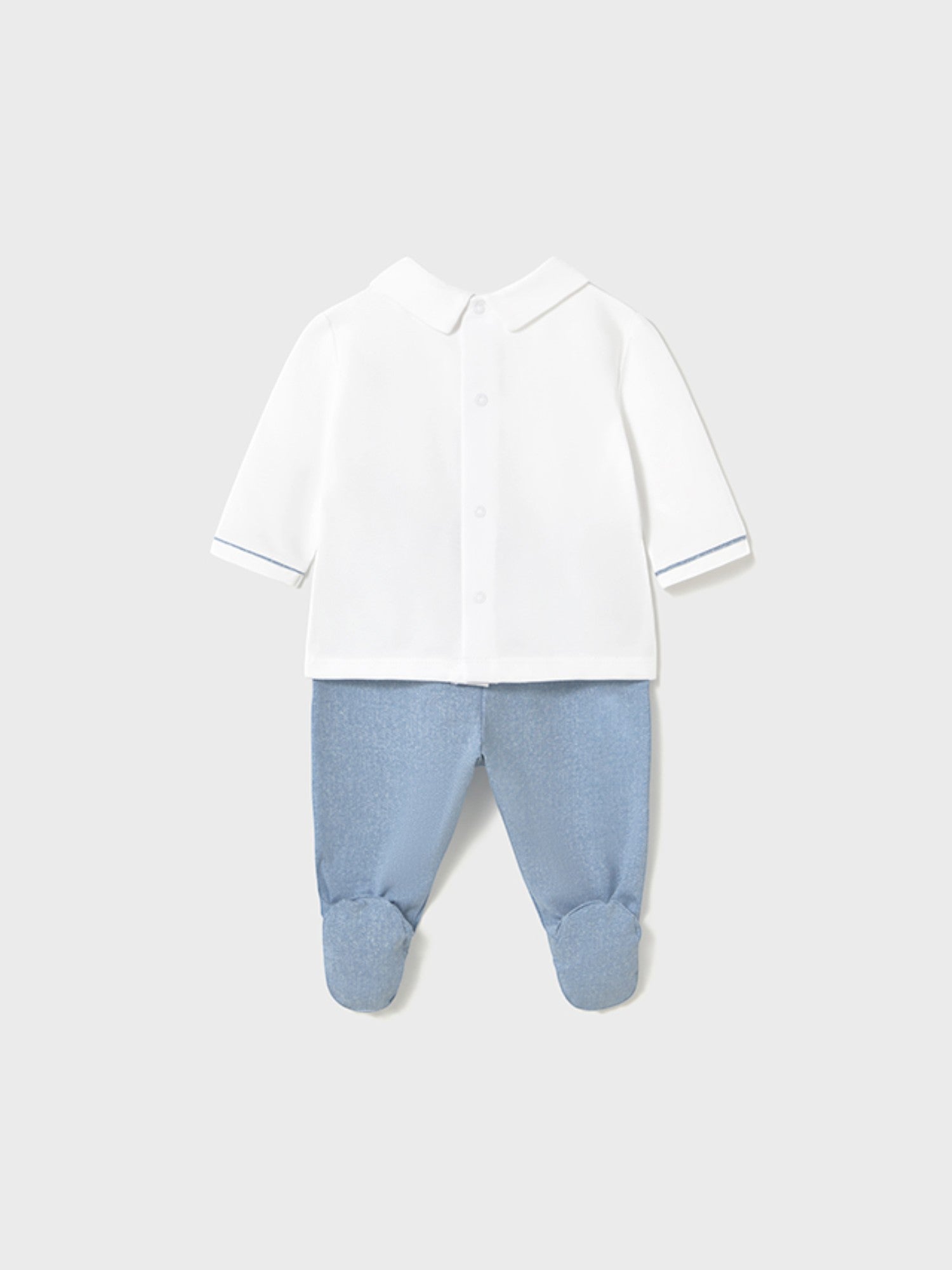 Completo ghettina Neonato AZZURRO 1558 /A -  NANU' BABY