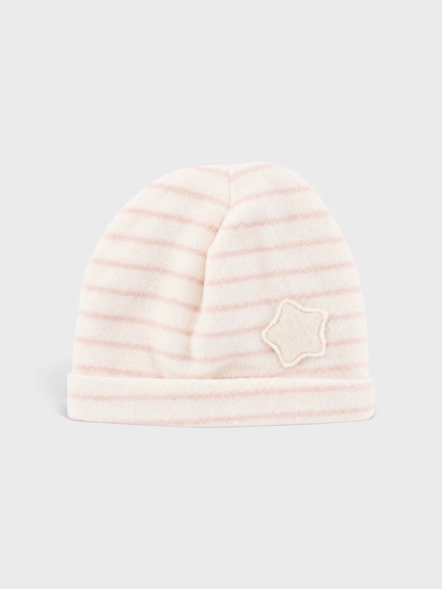 Cuffia Neonata Rosa C64702/R-B by COCCODE'