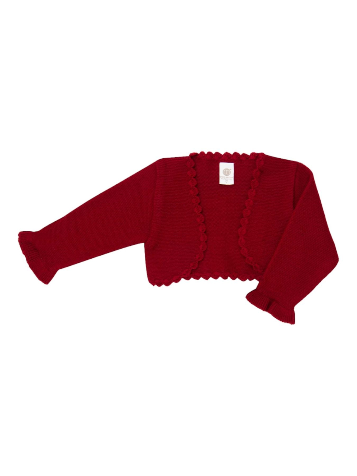 Giacca Bimba ROSSO IK31245 -  NANU' BABY