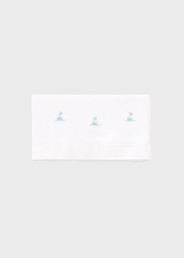 Lenzuolino Neonato Bianco ATIP/LN by PICCOLA GIUGGIOLA