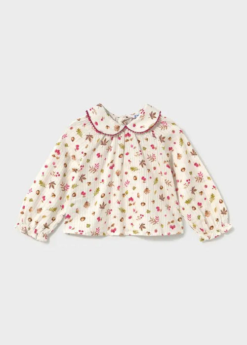 Blusa texture Bimba Ecru 2115/29 by MAYORAL