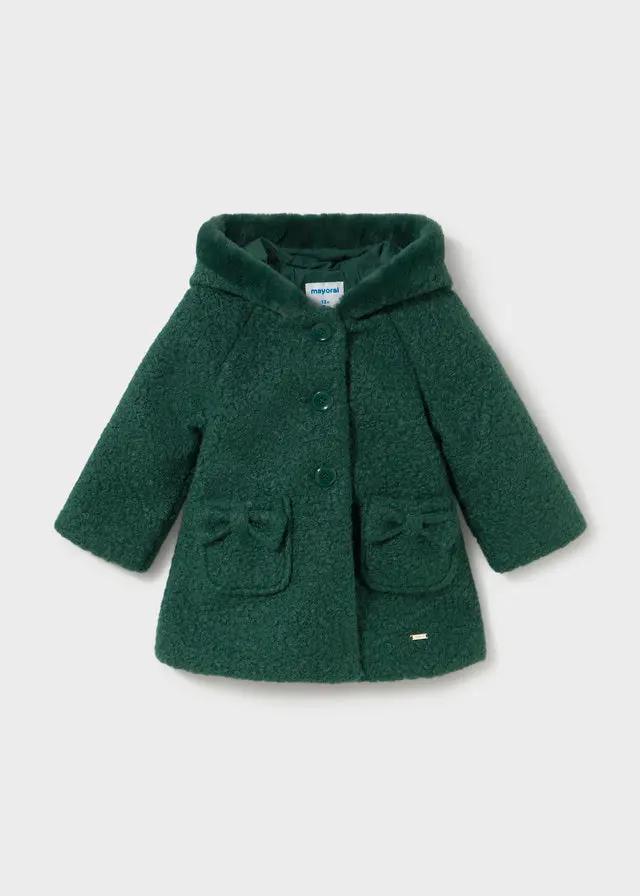 Cappotto Bimba Verde 2436/80 by MAYORAL
