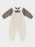 Completo nascita Neonato Panna BRAIDING 322M/P by BABY LORD