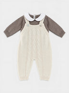 Completo nascita Neonato Panna BRAIDING 322M/P by BABY LORD