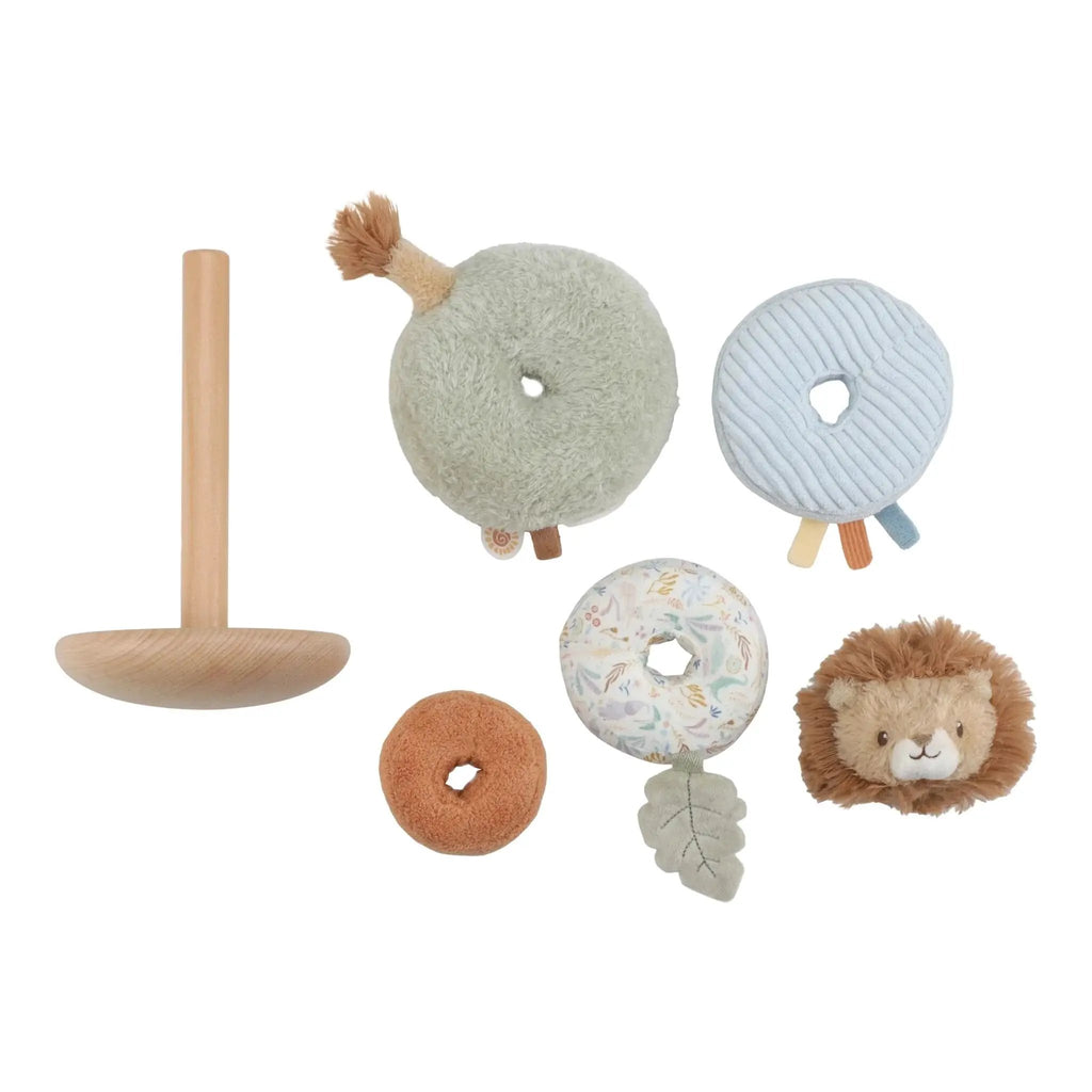 Anelli impilabili Multicolore LD8322 by LITTLE DUTCH