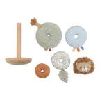 Anelli impilabili Multicolore LD8322 by LITTLE DUTCH
