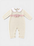 Tutina Neonata Panna DOPPIO FIOCCO 347 by BABY LORD
