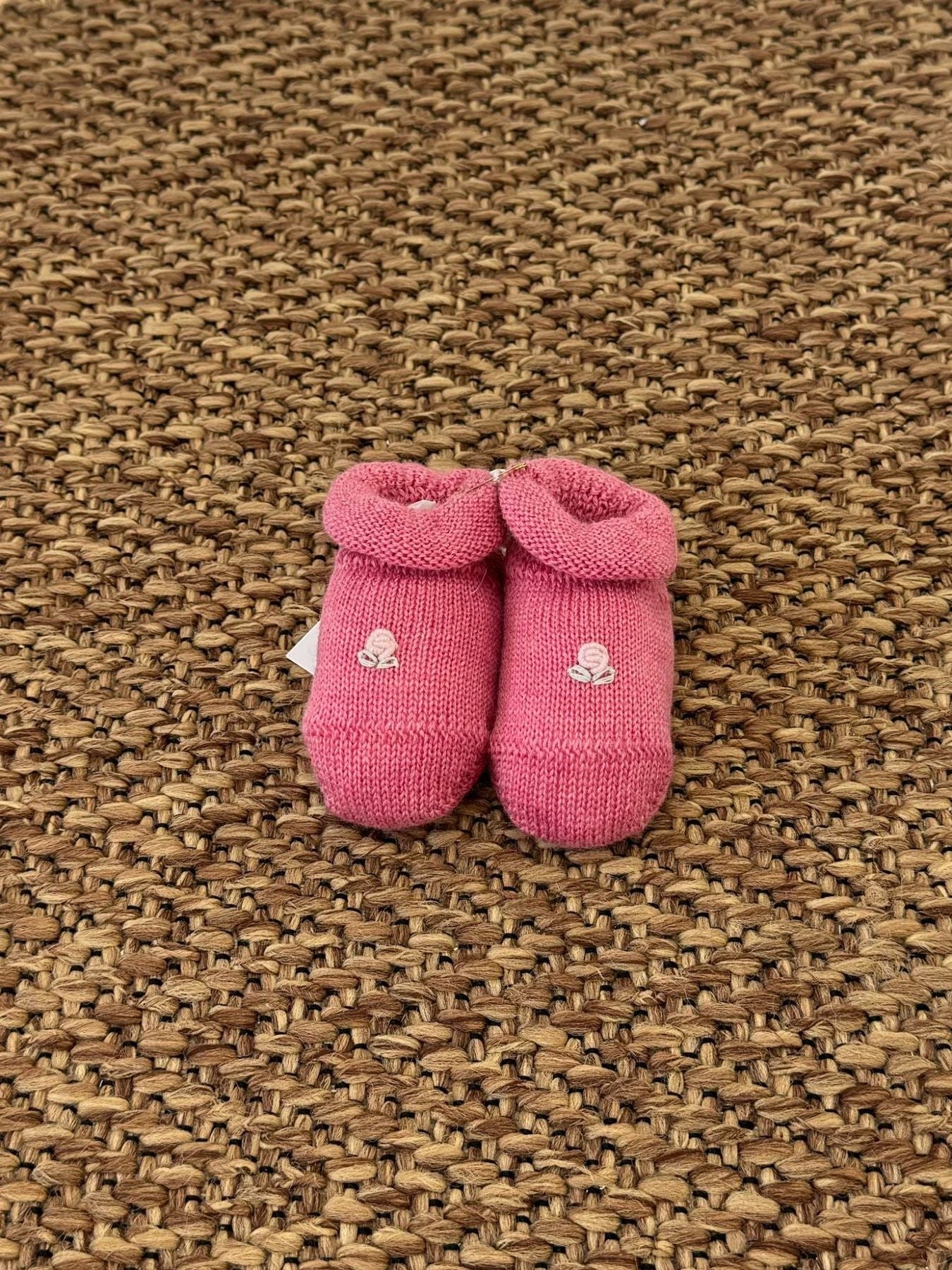 Babbucce Neonata MAGENTA 794 89 -  NANU' BABY