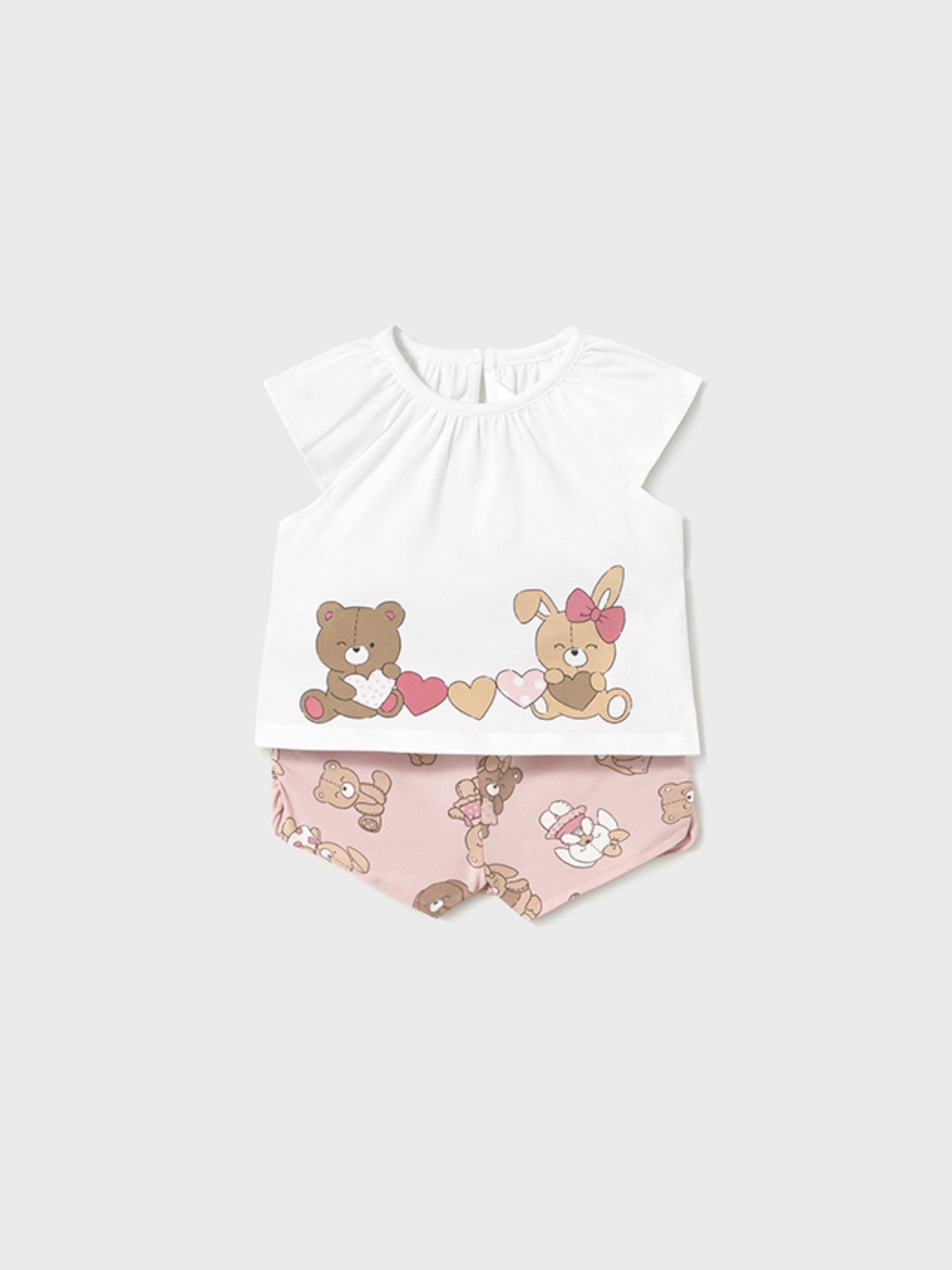 Completo punto 4 pezzi Bimba ROSA 1671 /R -  NANU' BABY