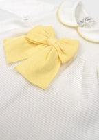 Completo nascita Neonata Bianco FIOCCO/478-G by BABY LORD