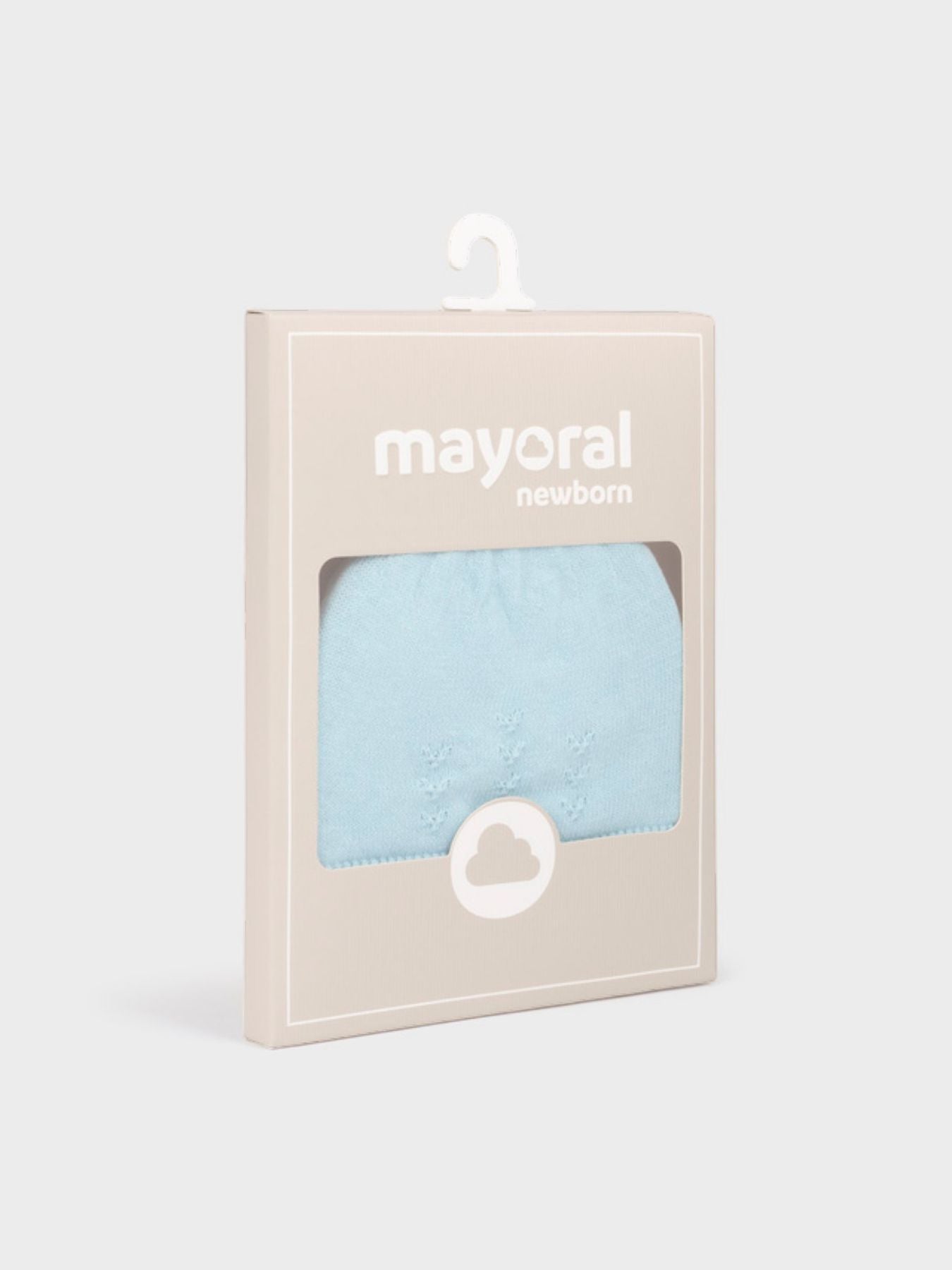 Cuffia maglia Neonato CIELO 9717/C -  NANU' BABY