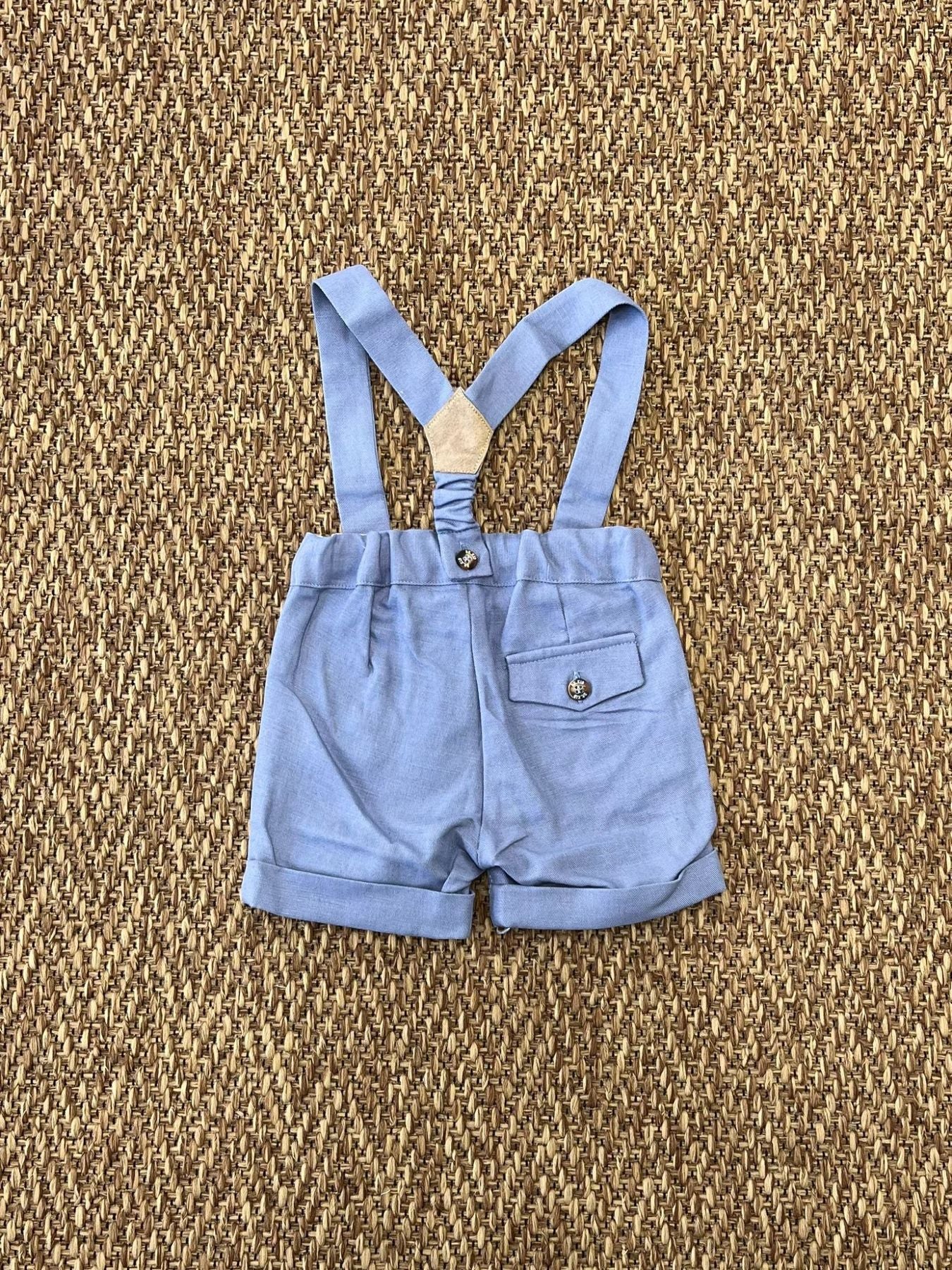 Shorts Bimbo AZZURRO DK557/PV24 -  NANU' BABY