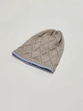 Cuffia Neonato Beige CA79/C by BEBE' DI ALMY