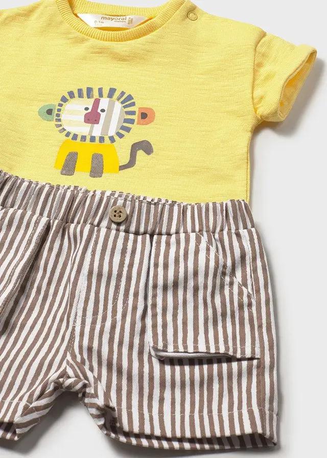 Completo Bimbo Giallo 1284/52 by MAYORAL