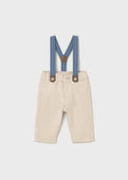Pantaloni Bimbo Beige 2576/85 by MAYORAL