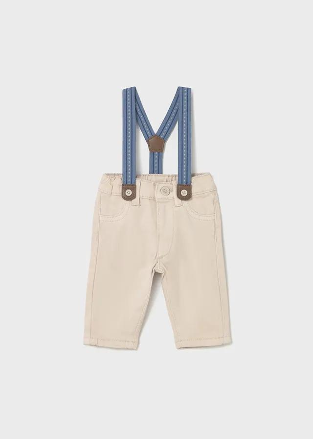Pantaloni Bimbo Beige 2576/85 by MAYORAL