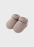 Babbucce Neonato Avorio NODINI 754/S by BABY LORD