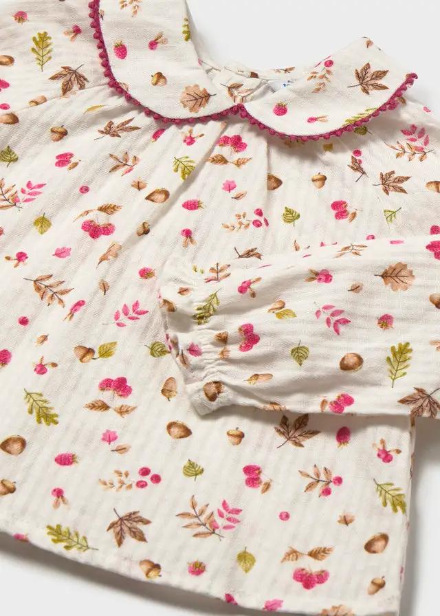Blusa texture Bimba Ecru 2115/29 by MAYORAL