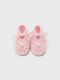 Babbucce Neonata Rosa TIANA/SC by PICCOLA GIUGGIOLA