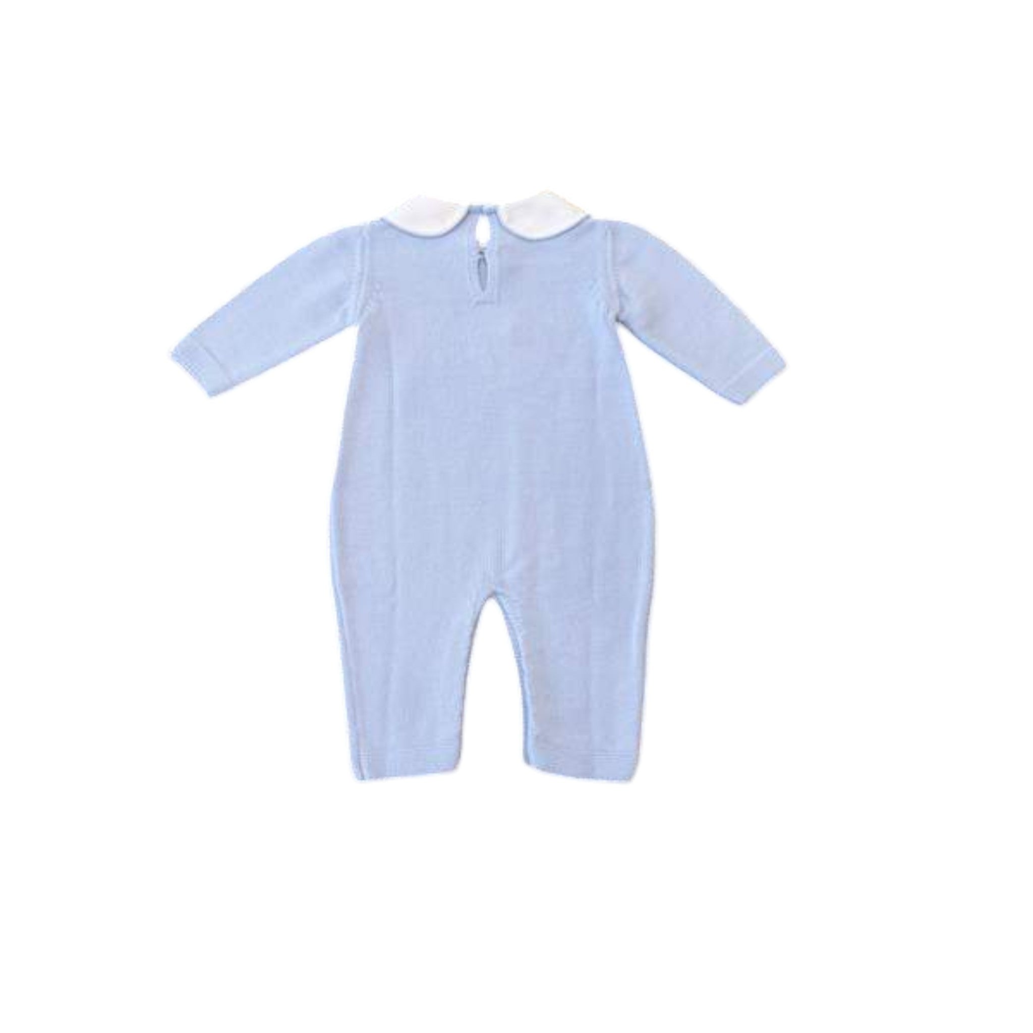 Tutina doppio fiocco Neonato CIELO NIDO D'APE 312