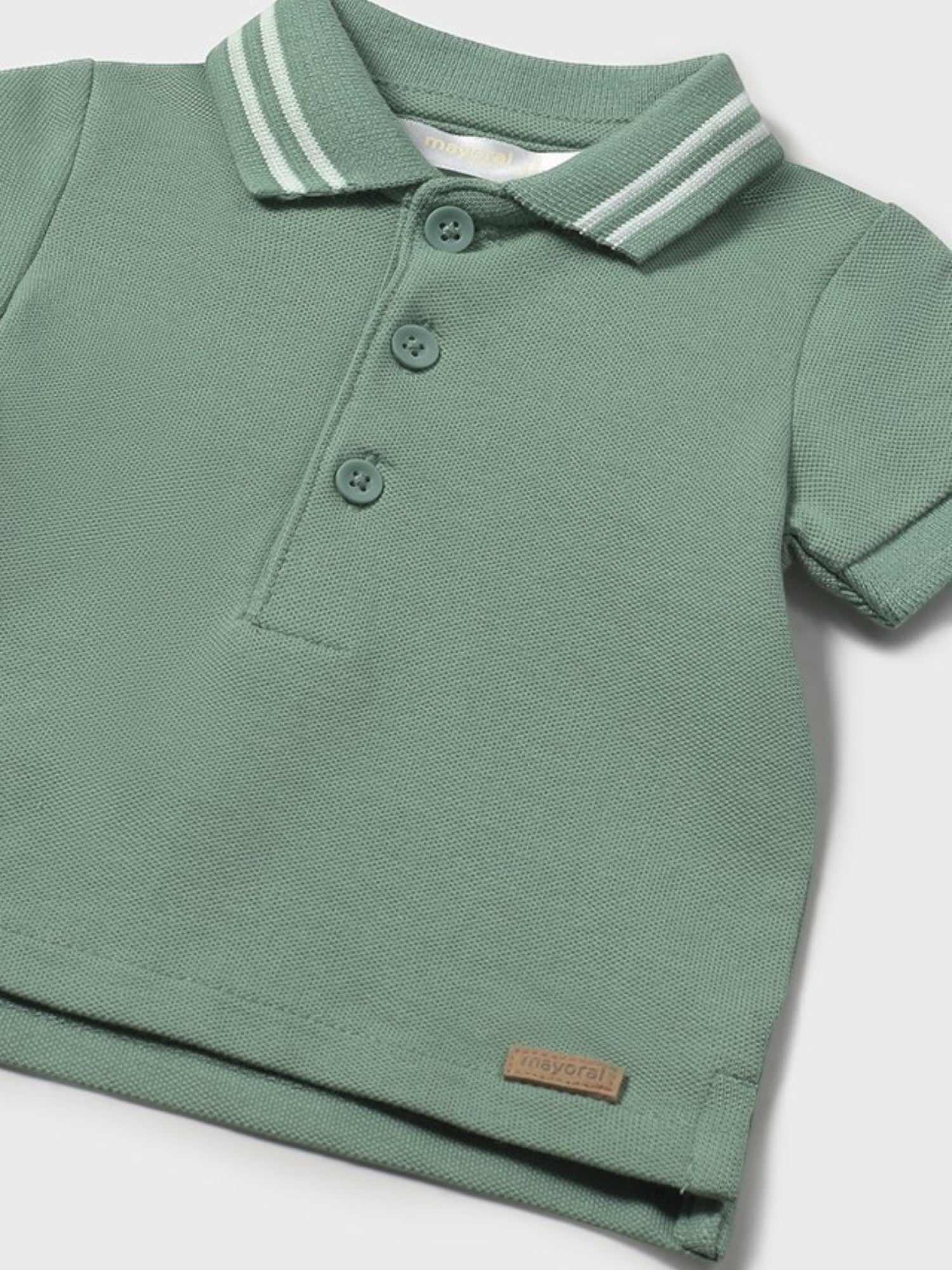 Polo manica corta Bimbo VERDE 190 /V -  NANU' BABY