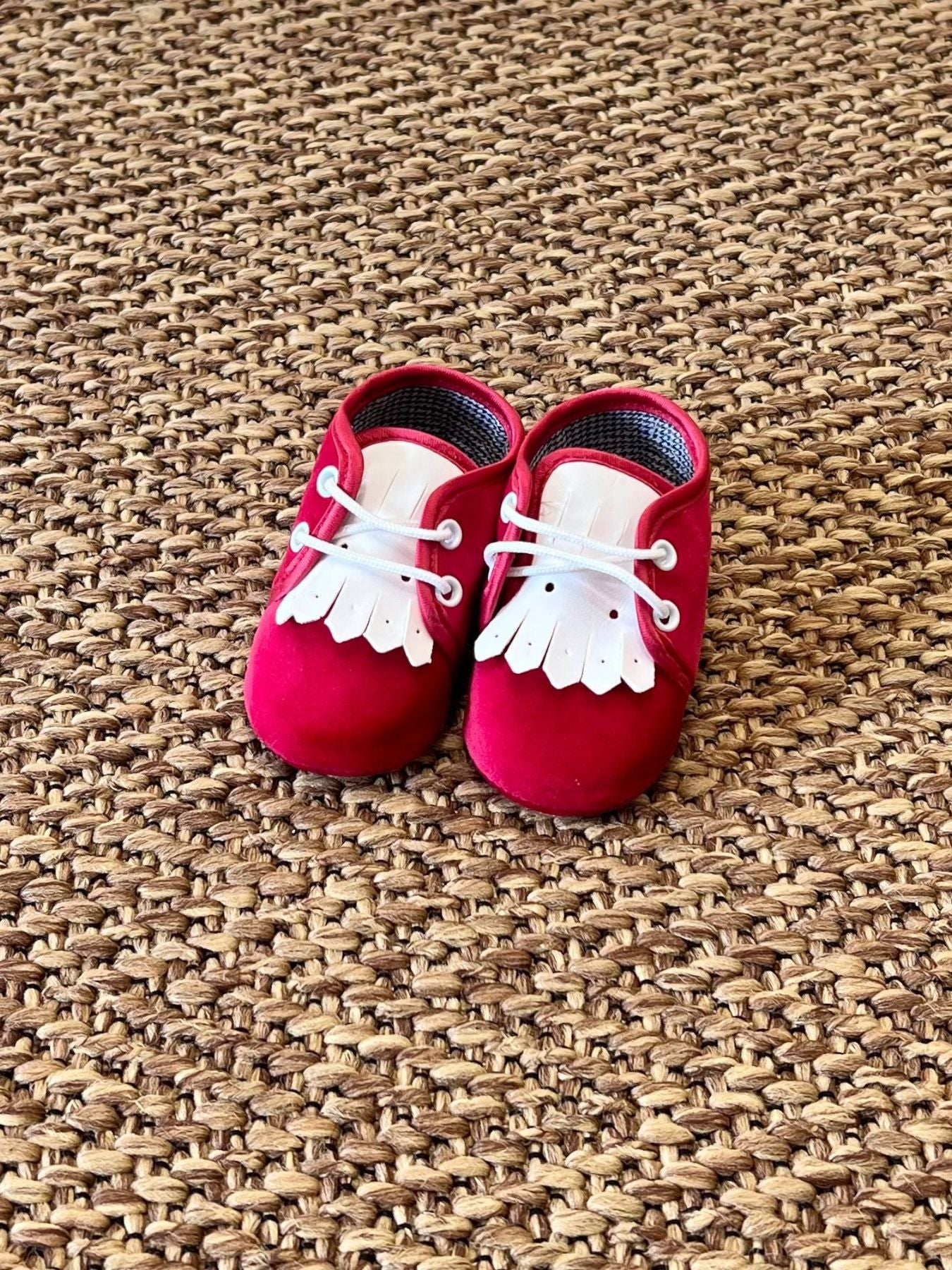 Scarpe Cerimonia Bimbo ROSSO IK215SC -  NANU' BABY
