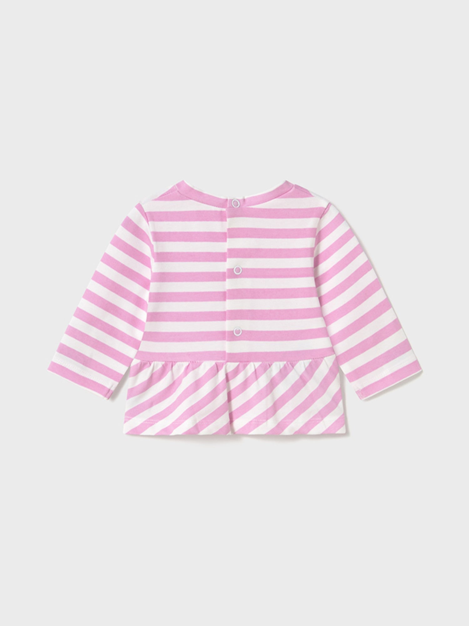 maglietta  manica lunga Bimba ROSA 1071 /R -  NANU' BABY