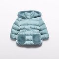 Cappotto Bimba Verde 5821/21 by ABEL & LULA