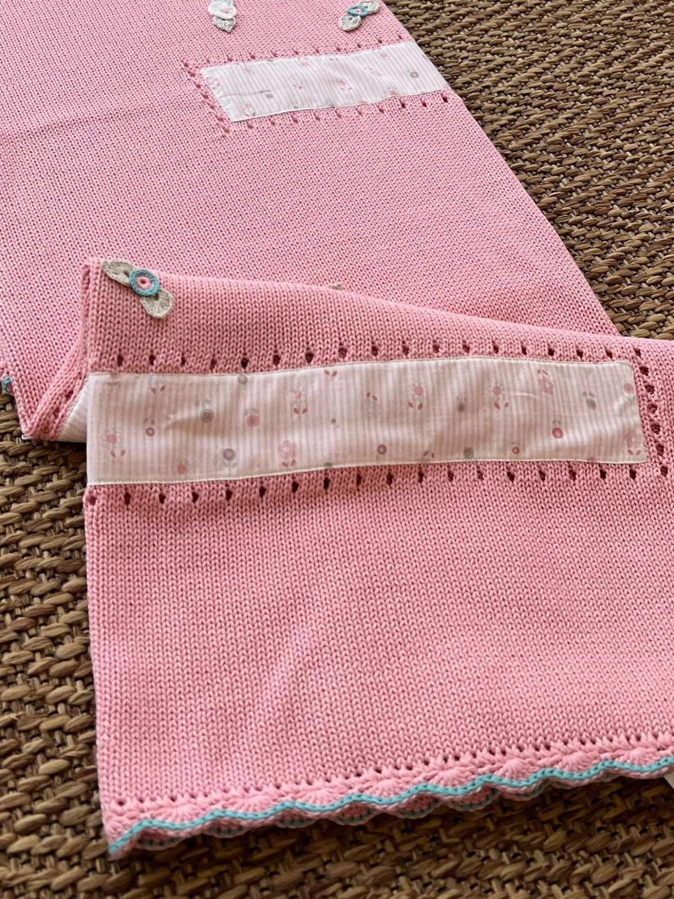 Coperta Neonata ROSA GULTEN/CO -  NANU' BABY