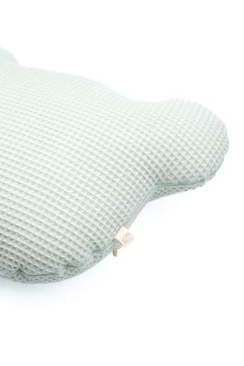 Cuscino in cotone a forma di cuore  VERDE NEST NT67/V -  NANU' BABY