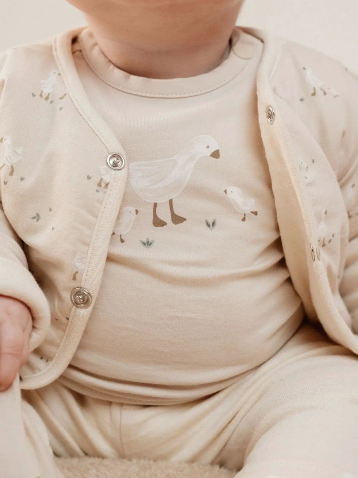 Maglia Neonato Avorio CL25291001 by LITTLE DUTCH