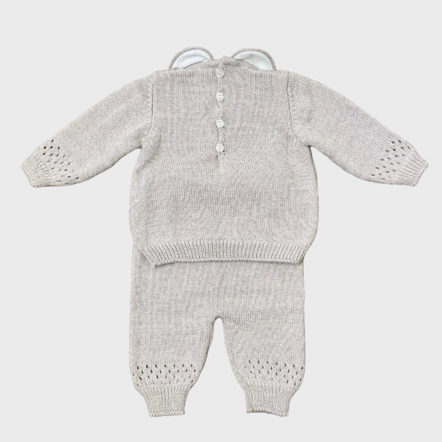 Completo nascita Neonato Beige 2P80 by BEBE' DI ALMY