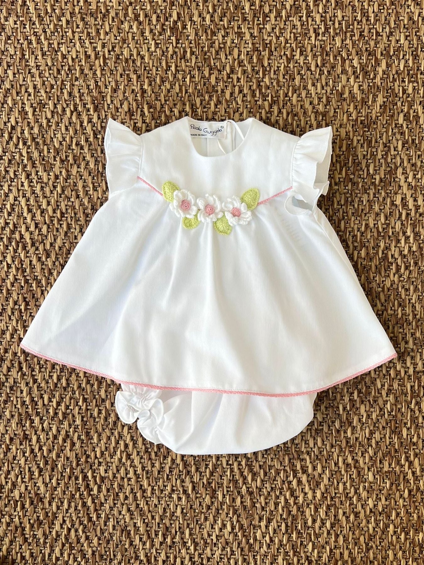 Completo nascita 2 pezzi Bimba ROSA ZULEYA/CC -  NANU' BABY