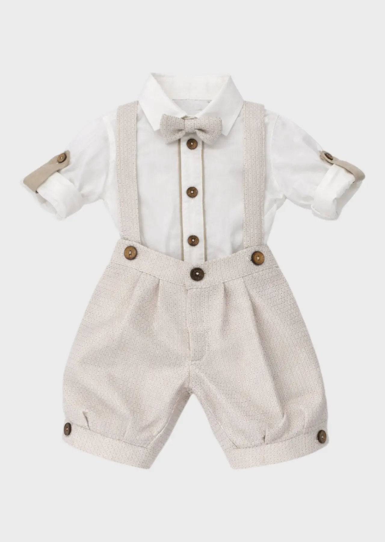Completo Cerimonia Bimbo Beige M0532A by BUFI