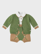 Completo nascita Neonato Verde MF438583/2088 by COLORICHIARI