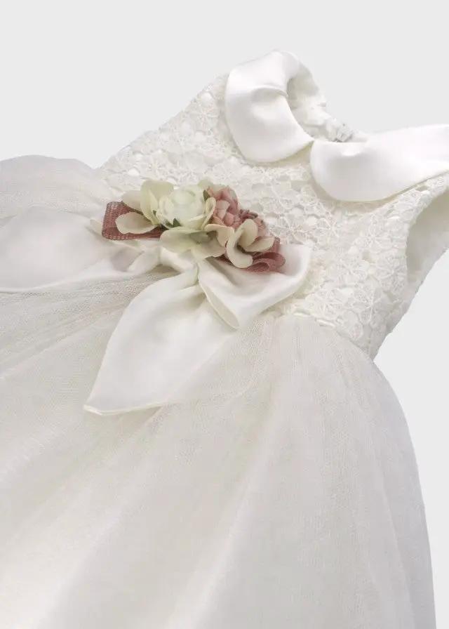 Abito Cerimonia Bimba Bianco FN108474/4207 by COLORICHIARI