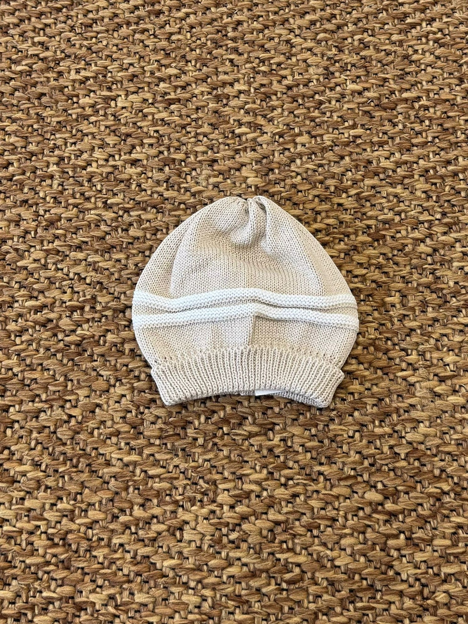 Cuffia Neonato BIANCO CA66/3001 -  NANU' BABY