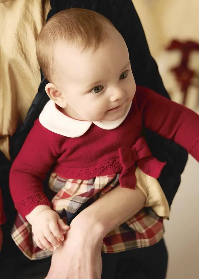 Abito Bimba Rosso 2801/11 by MAYORAL