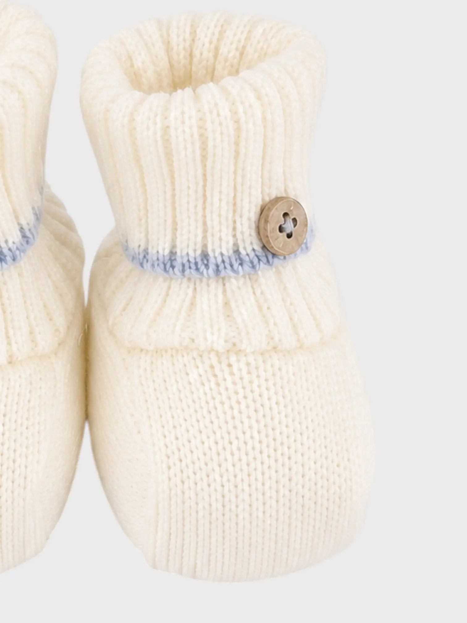 Babbucce Neonato Bianco 8242 by BIMBALO'