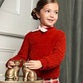 Maglia Bimba Rosso 5827/71 by ABEL & LULA