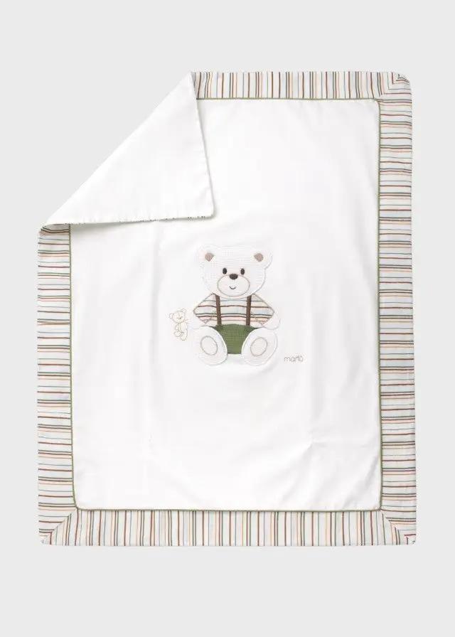 Coperta Neonato Verde EK6481/V by MARLU'