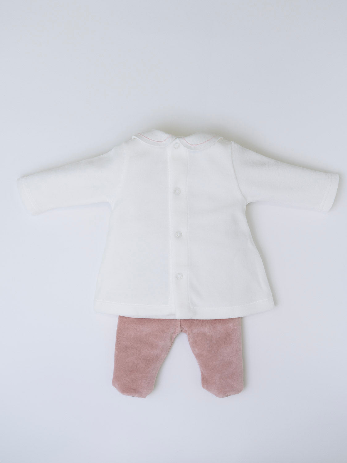 Completo nascita Neonata VANIGLIA IN2717 -  NANU' BABY